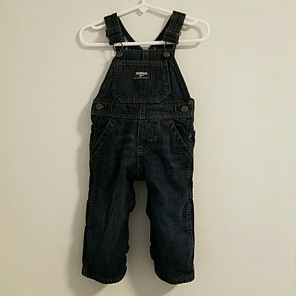 Oshkosh B'gosh Denim Overalls Size 9 months